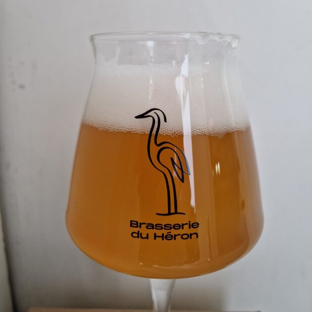 Verre de la Brasserie du Héron